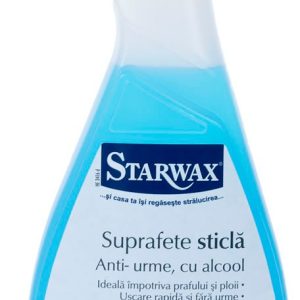 Solutie speciala curatare GEAMURI 3 in 1, anti-urme, Starwax  - 500ml