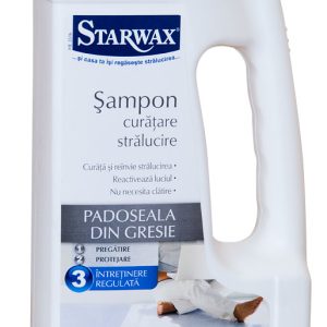 Sampon curatare si luciu pardoseli din gresie, Starwax - 1L