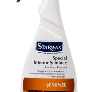 Solutie CURATARE interior SEMINEE: geam, pietre lacuite si poroase - Starwax, 500 ml