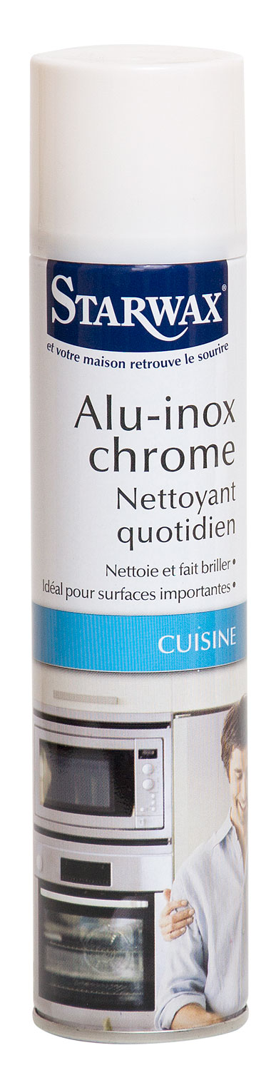 Spray curatare, stralucire Inox,Crom, Aluminiu - Starwax, 300ml