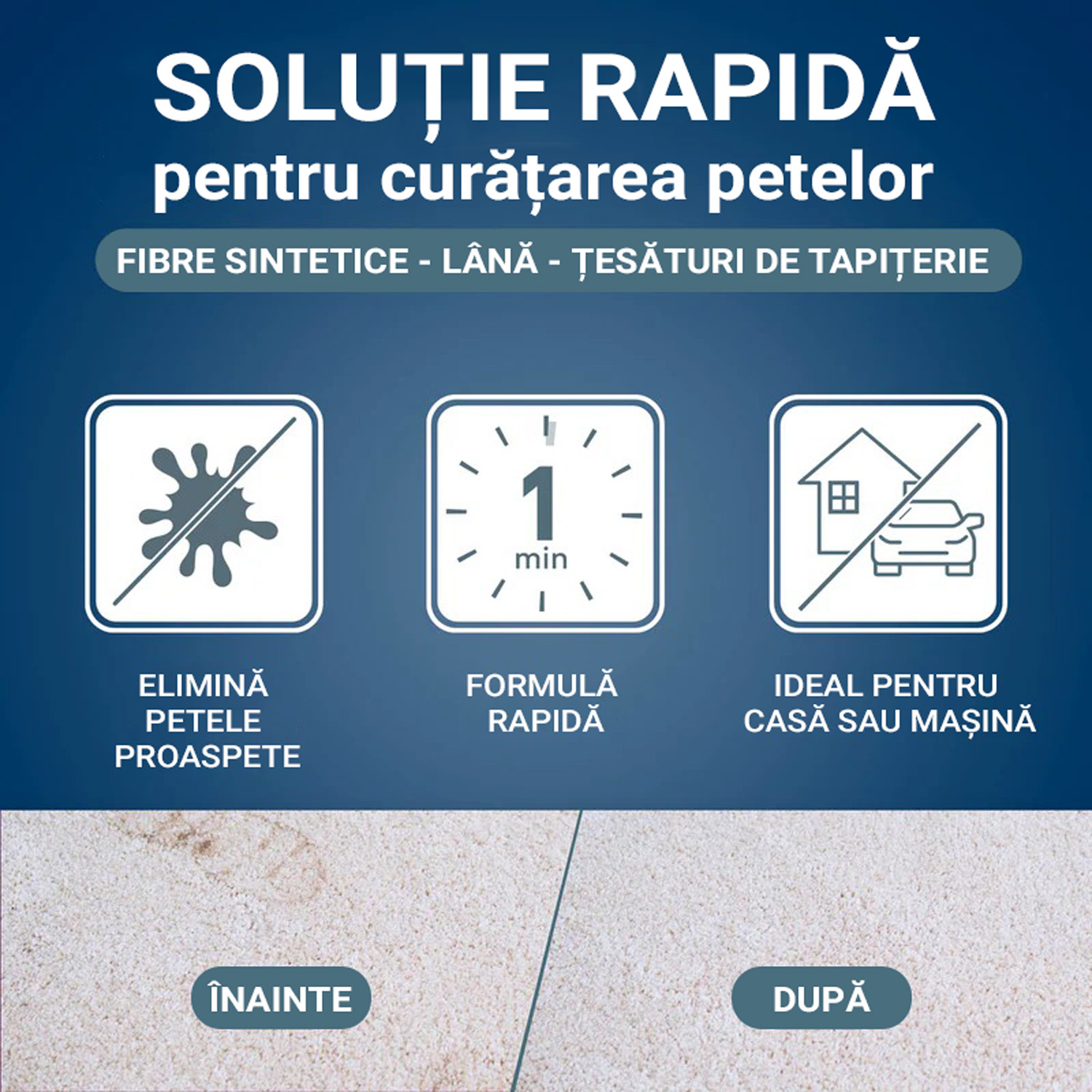 Solutie curatare rapida a petelor de pe covoare, mocheta, tapiterii - Starwax, 250ml - imagine 4