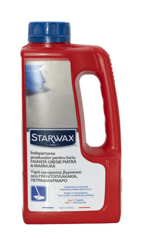 Solutie indepărtarea produselor pentru luciu faianta, gresie, piatra si marmura - Starwax, 1L