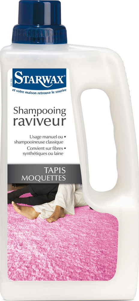 Sampon renovator, antiacarieni, mochete, covoare, tapiterii - Starwax, 1L