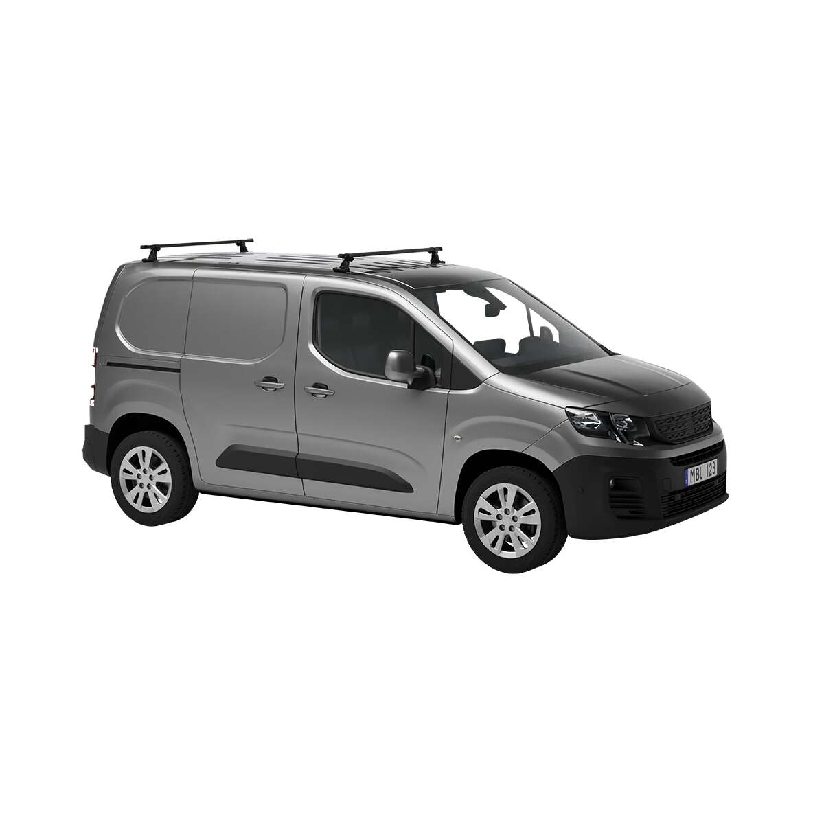 Bare Portbagaj autoutilitare Pro Rack 205 Mont Blanc - Dacia Dokker, Logan MCV/Van, Caddy 3, Kangoo, Tourneo, Transit Connect, Kubistar, NV 200, Citan - imagine 5