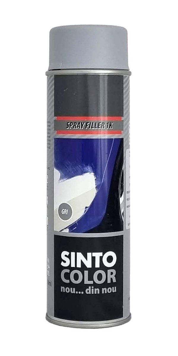 Spray FILLER caroserie auto Gri - Sinto, 500ml (Nou!)