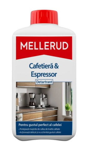 Soluție detartrare curatare Calcar din Espressor, cafetiera - MELLERUD, 1L