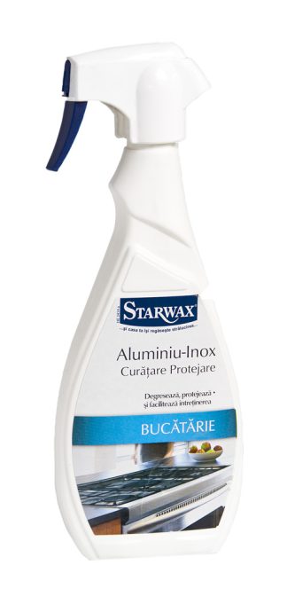 Solutie CURATARE,PROTEJARE ALUMINIU,INOX CROM - Starwax, 500 ml