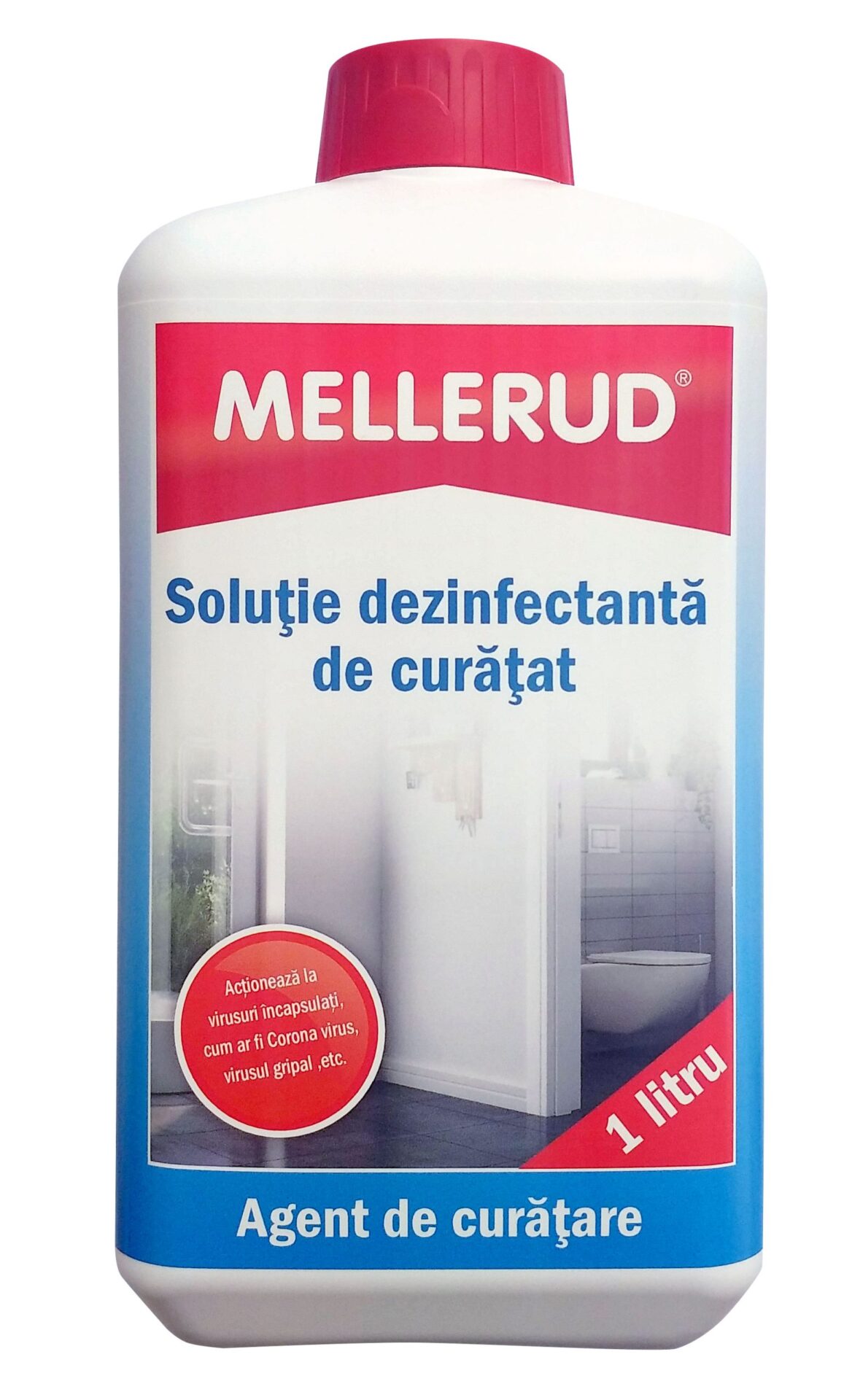 Solutie DEZINFECTANTA de curatat multisuprafete - MELLERUD, 1L