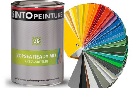 Vopsea auto 2K, preparata la comanda