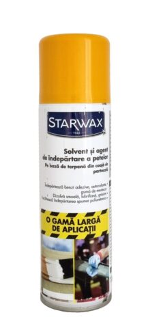 Spray indepartare adeziv, guma, grasime, smoala, lubrifianti - Starwax 300ml