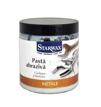Pasta abraziva curatare lustruire suprafete metal - Starwax 250g