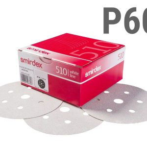 Discuri abrazive Granulatie 60, 50buc - Smirdex Velcro Standard 510