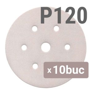 Discuri abrazive Granulatie 120 set 10buc - Smirdex Velcro Standard 510