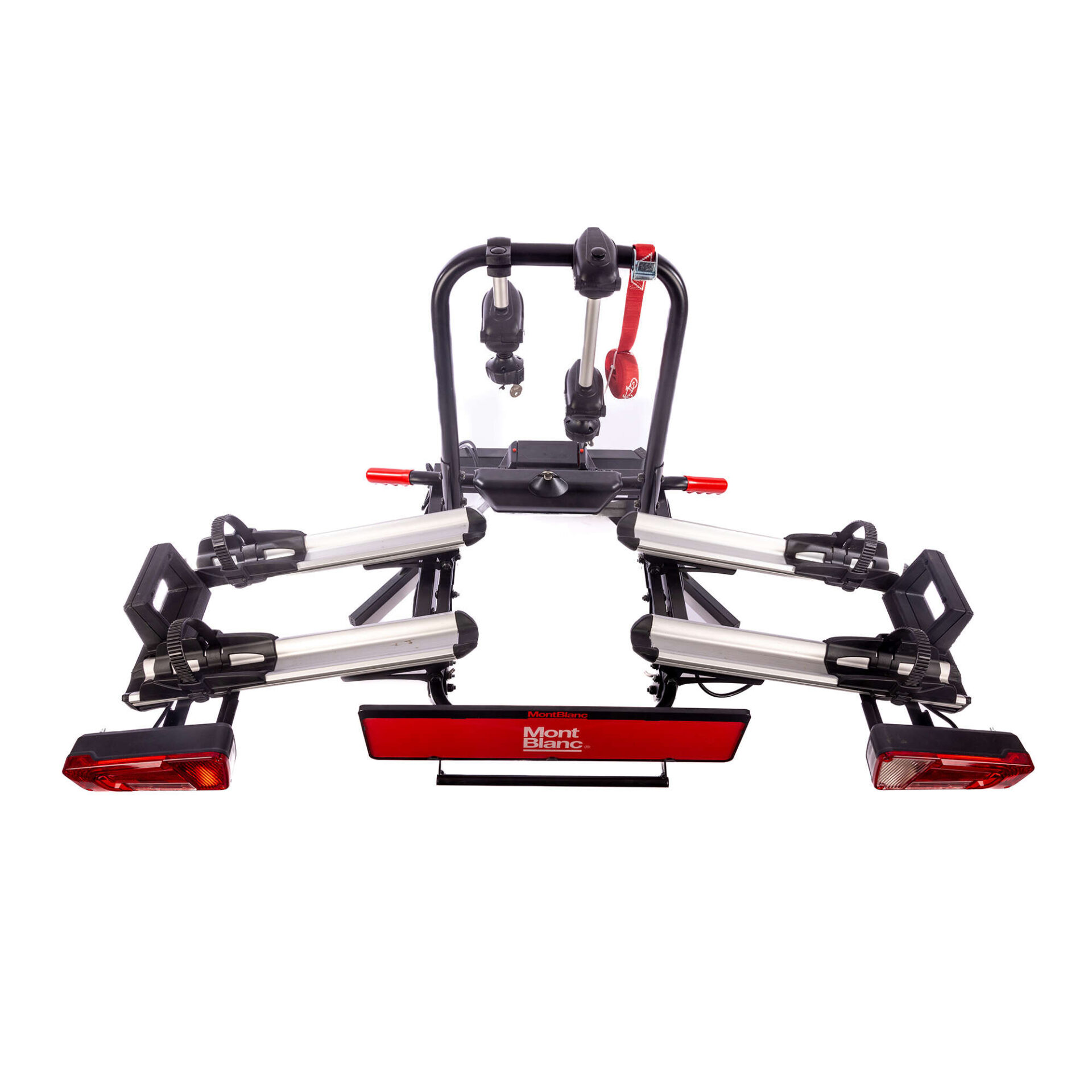 Suport auto 2 biciclete electrice (e-bike) Sarek cu prindere pe carlig de remorcare - MontBlanc - imagine 6