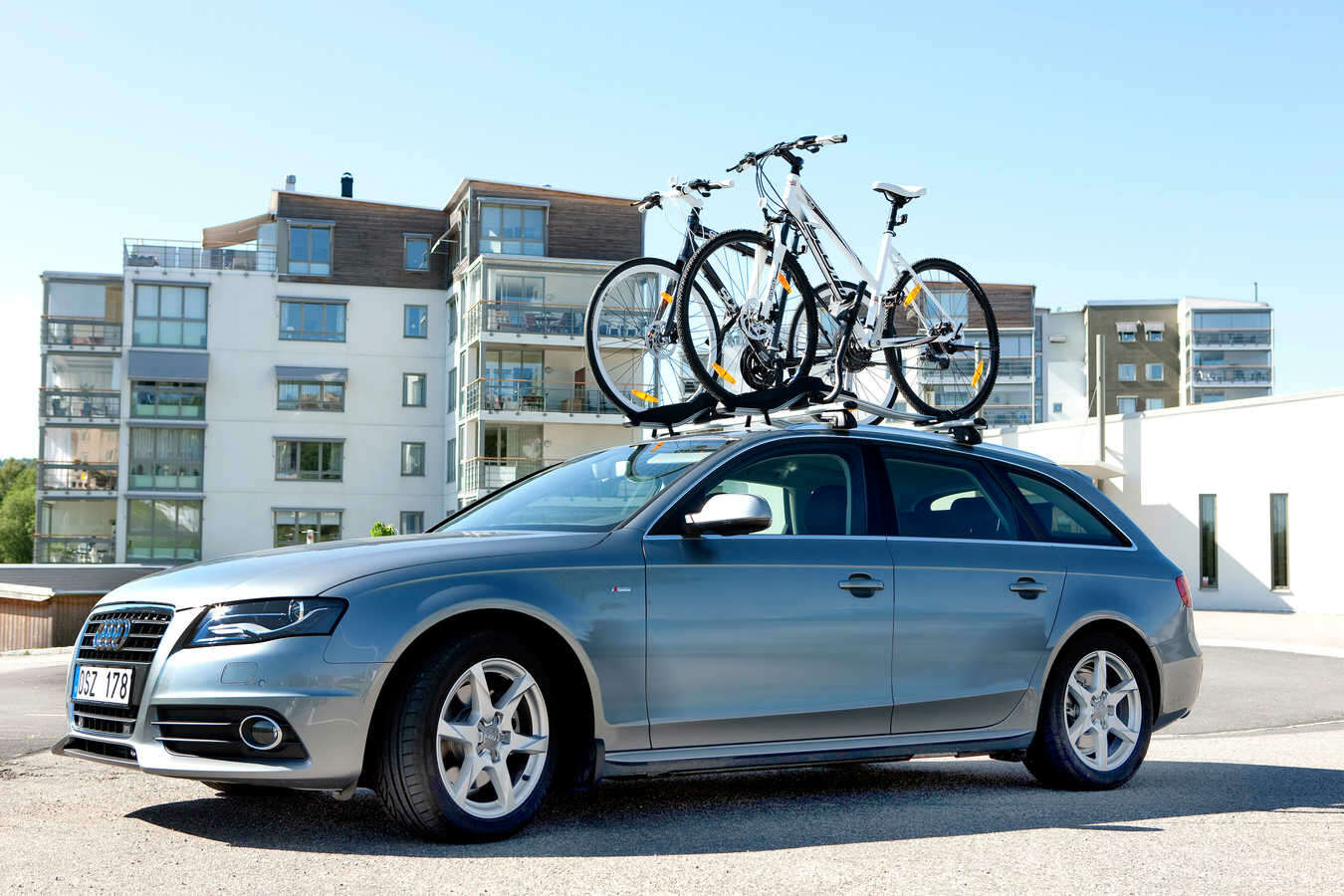 Suport bicicleta auto Roof Sprint Left (stanga) cu prindere pe bare de portbagaj - Montblanc - imagine 5