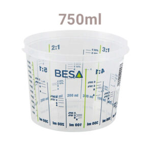 Cupa gradata mixare vopsea 750ml - Besa