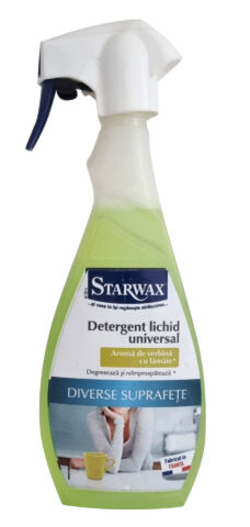 Solutie curatare multiple suprafete, cu aroma de verbina cu lamaie - Starwax, 500ml