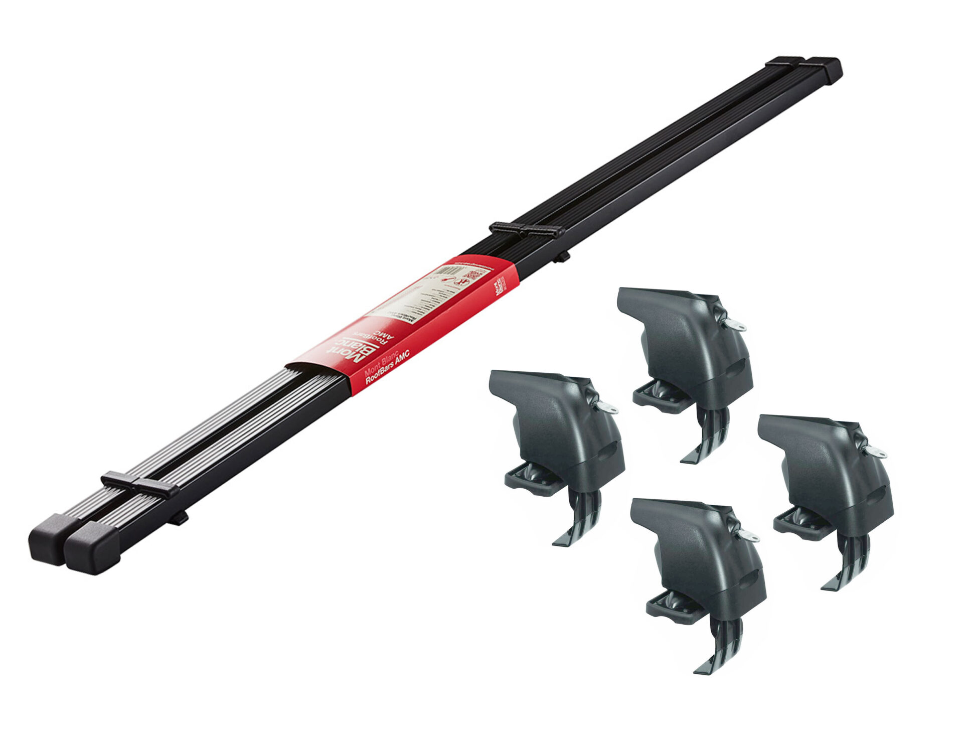 Set Bare transversale AMC Steel + kit fixare 5002 - Mont Blanc