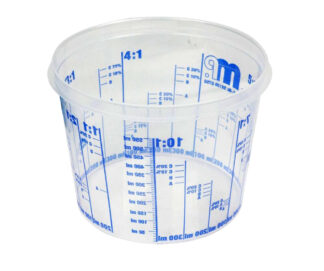 Pahar gradat mixare vopsea 0.75L (gradatii 550ml)
