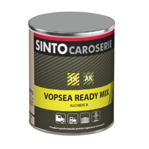 Vopsea industriala Argintiu 18 / RAL 9006, pentru utilaje, metal, constructii - Sinto, 1L