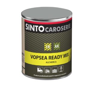 Vopsea industriala Galben Caterpilar 490 / RAL 1006, pentru utilaje, metal, constructii - Sinto, 1L