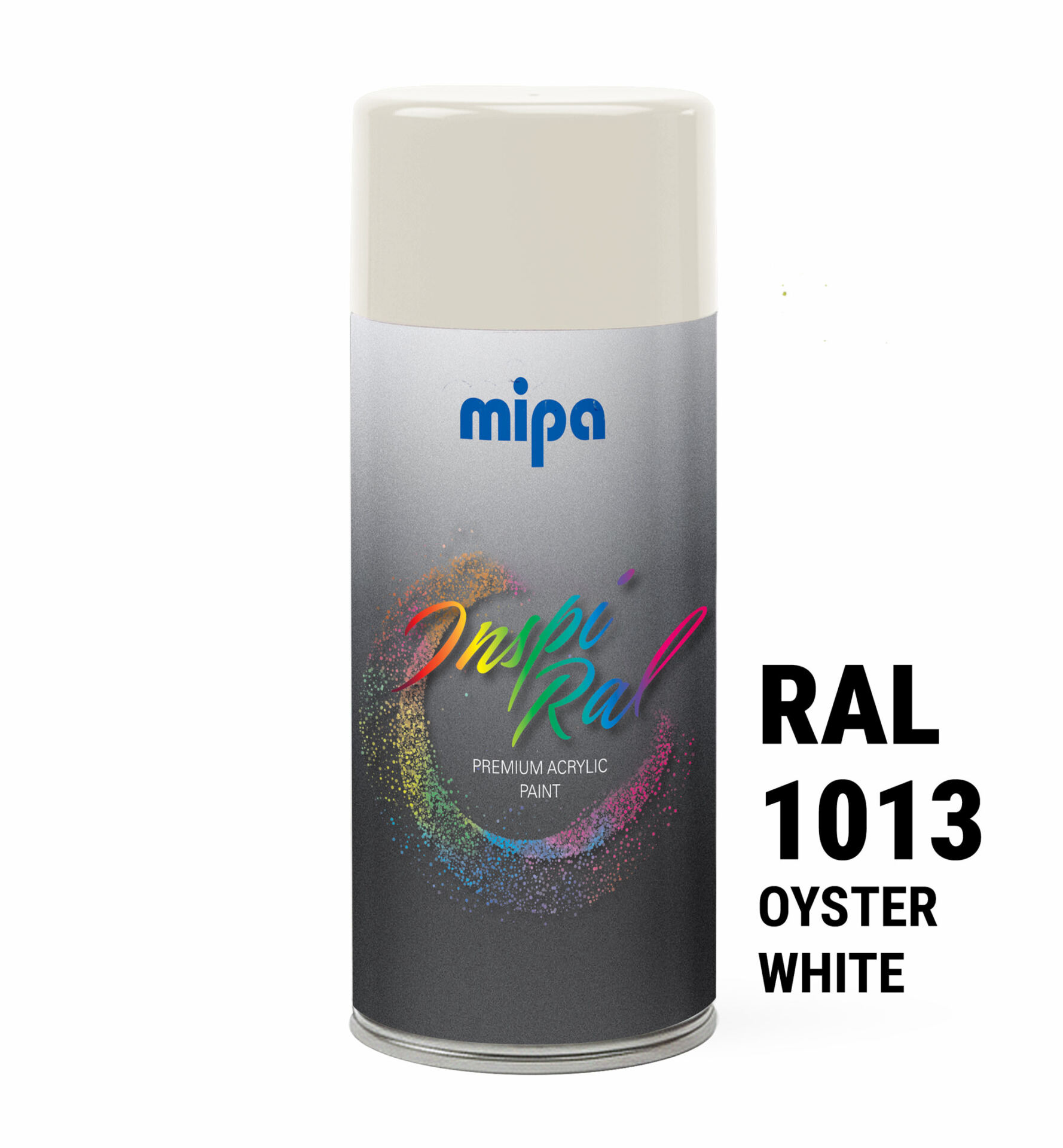 Spray vopsea premium Alb perla, RAL 1013 - Mipa Inspiral, 400ml - imagine 3