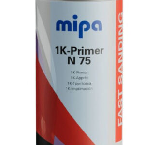 Spray Primer (grund) auto Mipa N75,  Negru, slefuire rapida - 400ml