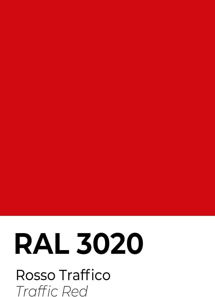 Spray vopsea premium Rosu Trafic, RAL 3020 - Mipa Inspiral, 400ml - imagine 2