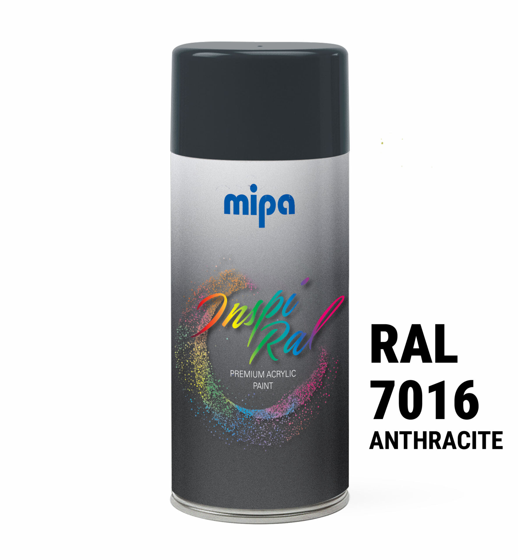 Spray vopsea premium Gri Antracit, RAL 7016 - Mipa Inspiral, 400ml - imagine 3