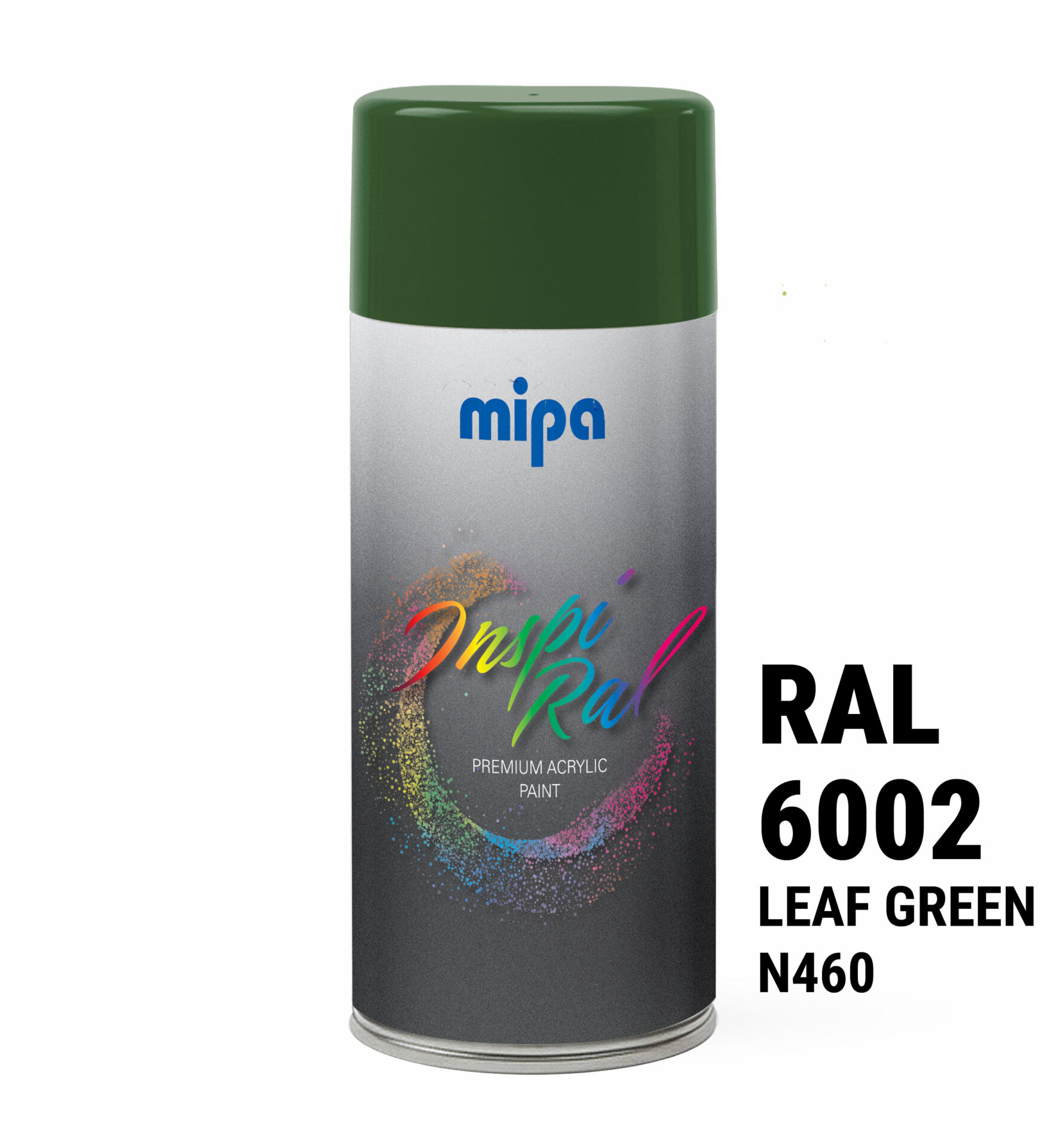 Spray vopsea premium Verde frunza, RAL 6002 - Mipa Inspiral, 400ml - imagine 3