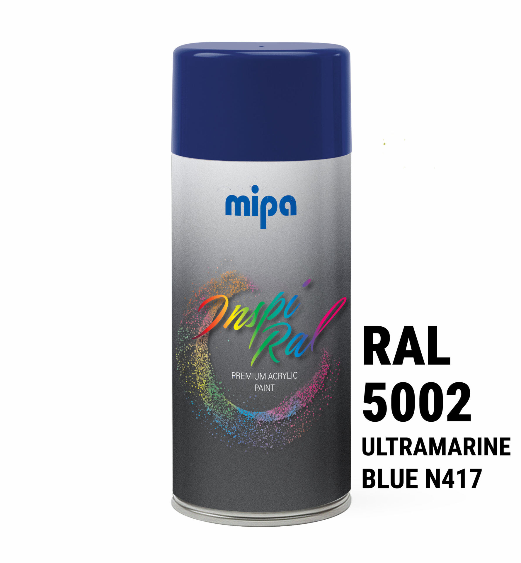 Spray vopsea premium Albastru Ultramarin, RAL 5002 - Mipa Inspiral, 400ml - imagine 3