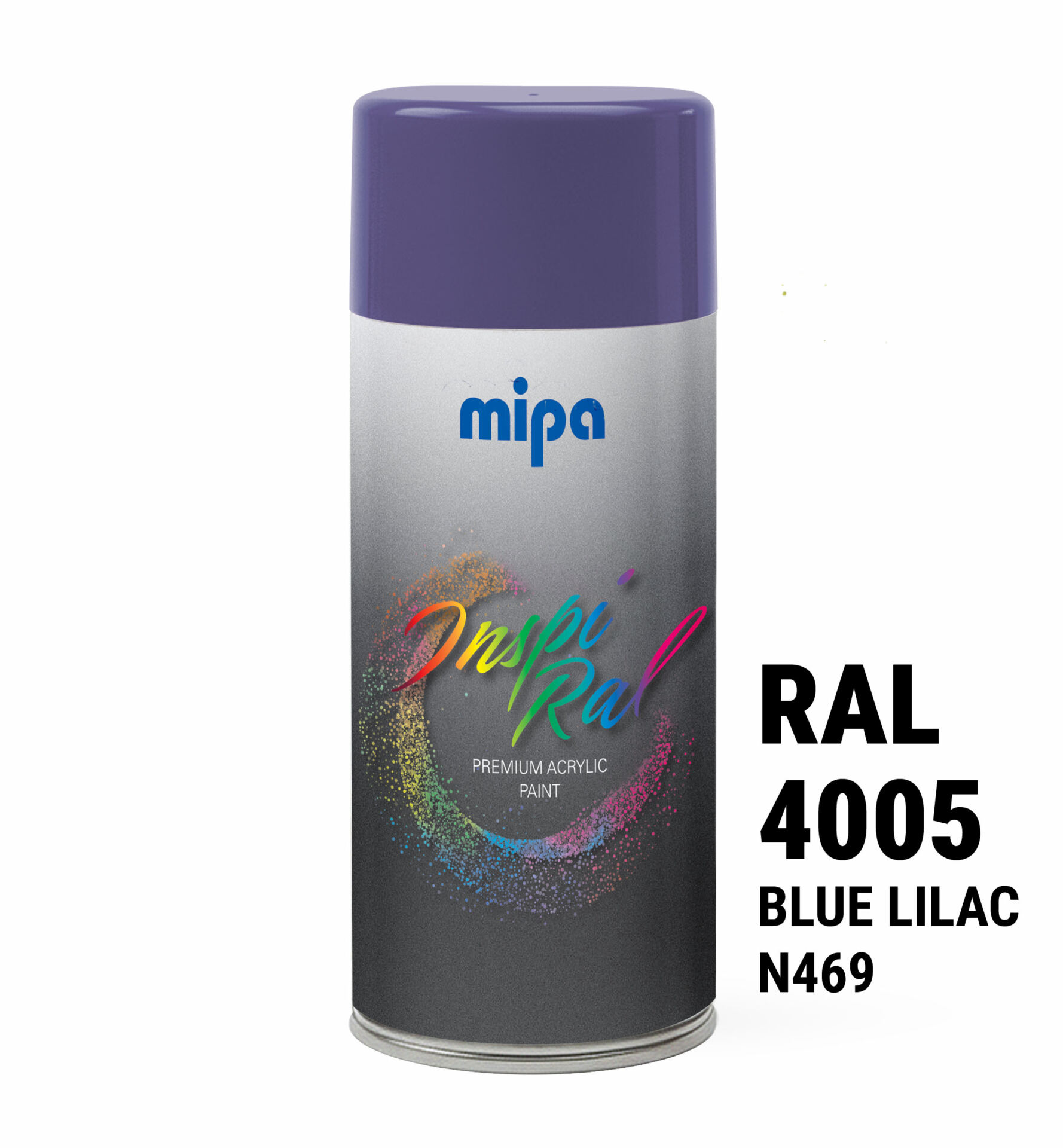 Spray vopsea premium Liliac Albastru, RAL 4005 - Mipa Inspiral, 400ml - imagine 3