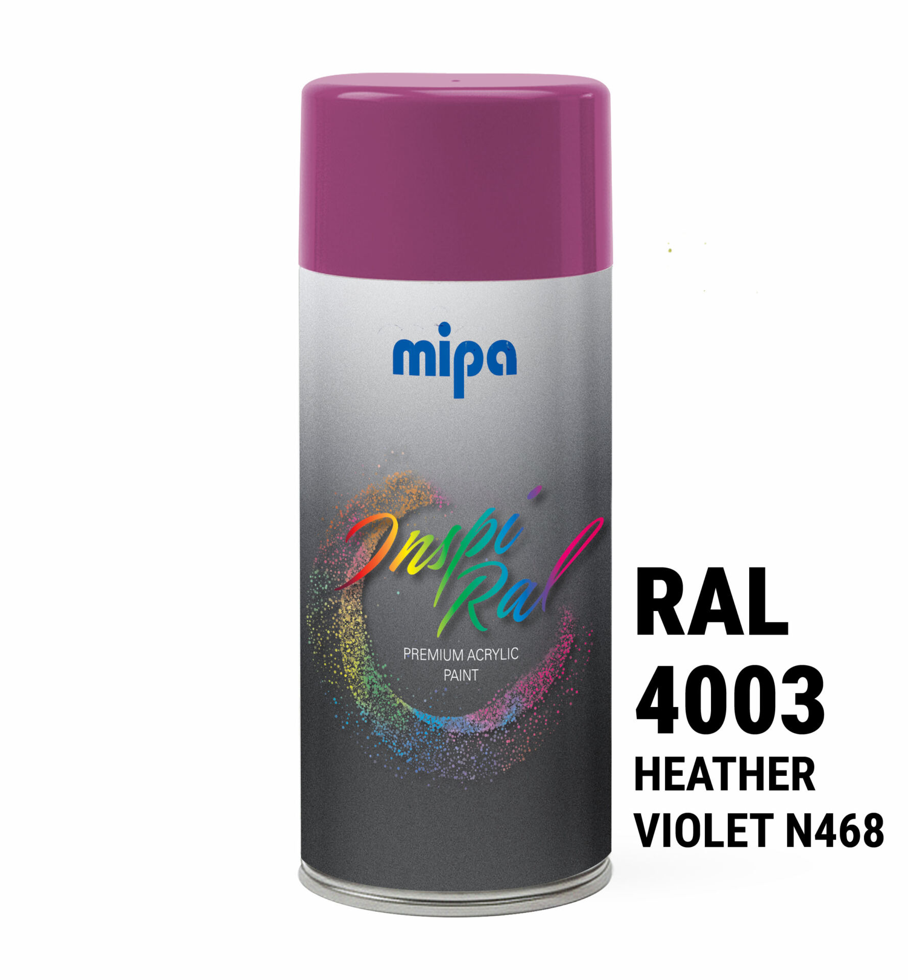 Spray vopsea premium Heather violet, RAL 4003 - Mipa Inspiral, 400ml - imagine 3