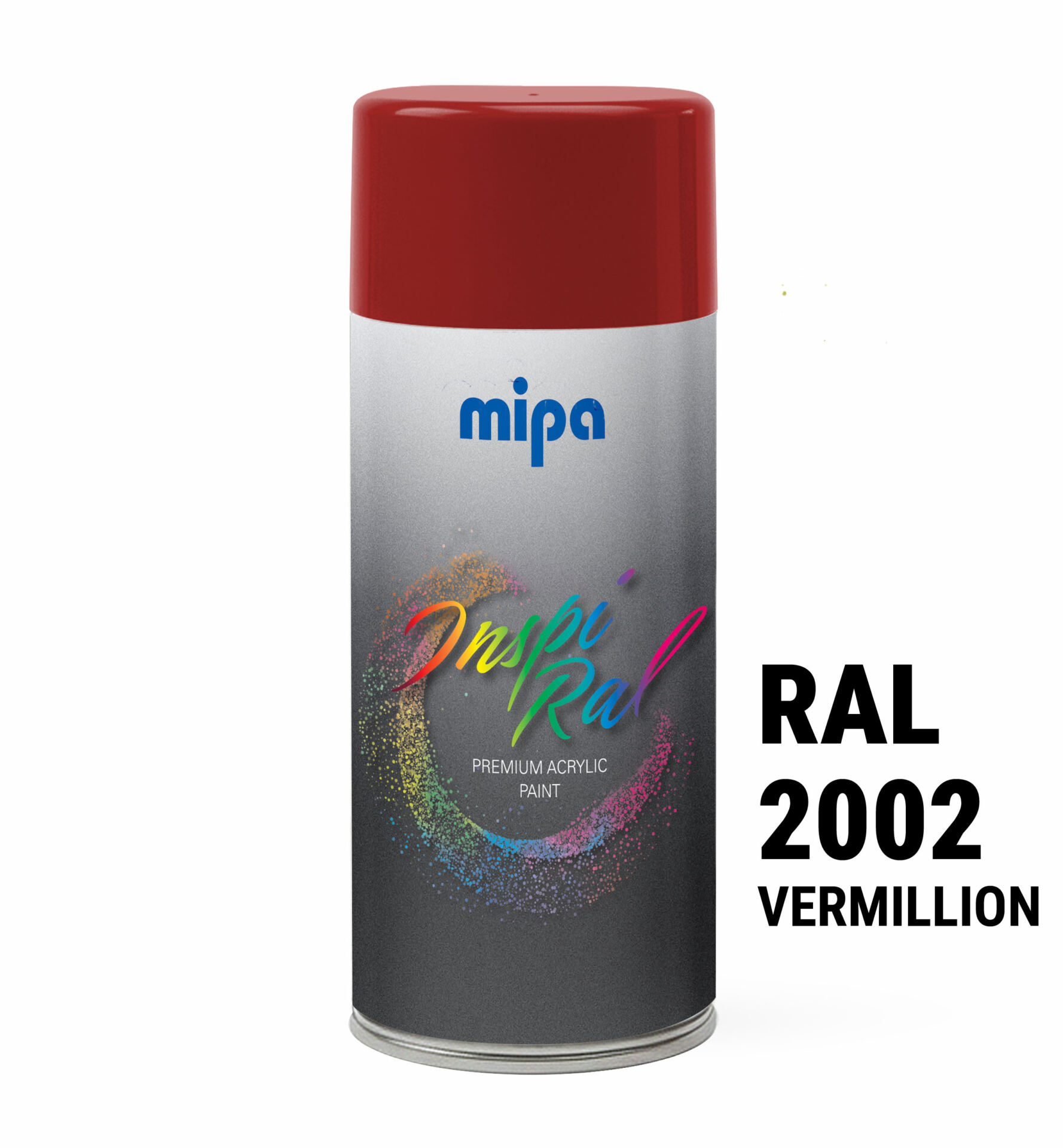 Spray vopsea premium Rosu portocaliu, RAL 2002 - Mipa Inspiral, 400ml - imagine 3
