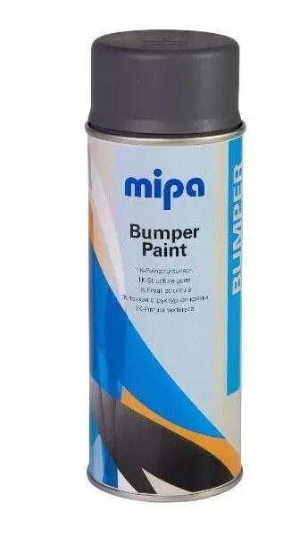 Spray vopsea plastic auto, Gri, texturata (fond bare) - Mipa, 400ml