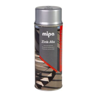 Spray grund auto cu Zinc, anticoroziv, rezistent la temperaturi inalte (300°C) - Mipa Zink-Alu 400ml