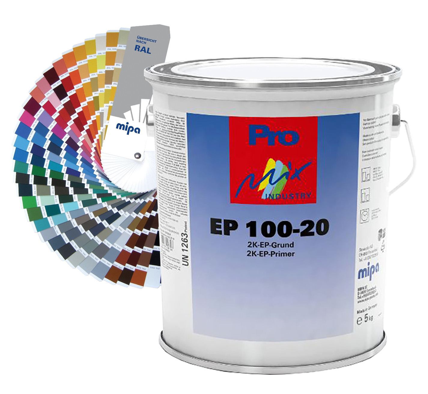 Grund epoxidic cu fosfat de zinc, preparat dupa cod RAL - Mipa, 5Kg