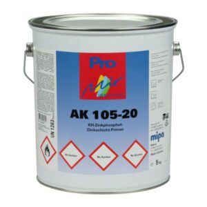 Grund anticoroziv sintetic, cu fosfat de zinc- Mipa AK 105-20, 5kg