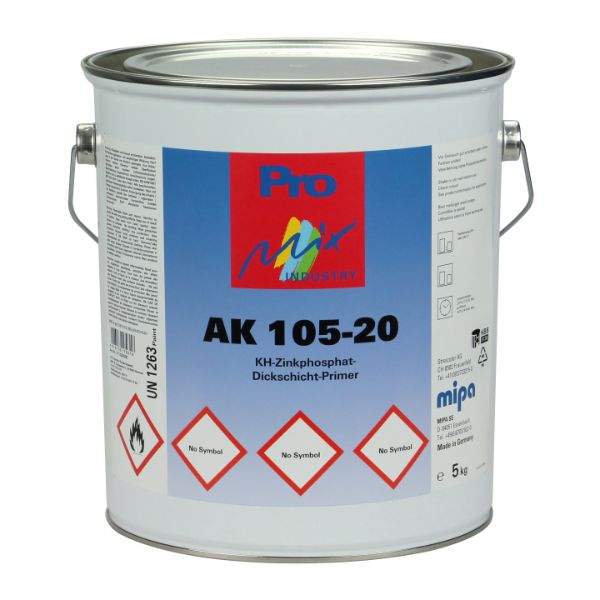 Grund anticoroziv sintetic, cu fosfat de zinc- Mipa AK 105-20, 5kg