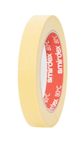 Banda de mascare pentru industria auto 80°C - Smirdex, 18mm x 45m