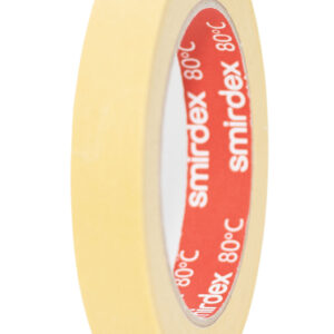 Banda de mascare pentru industria auto 80°C - Smirdex, 18mm x 45m