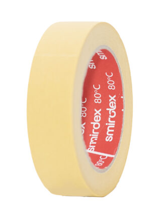 Banda de mascare pentru industria auto 80°C - Smirdex, 30mm x 45m