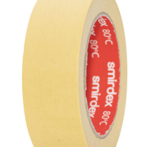 Banda de mascare pentru industria auto 80°C - Smirdex, 24mm x 45m