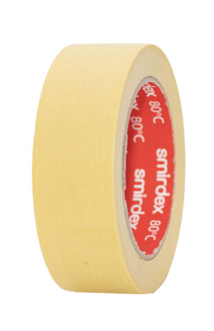 Banda de mascare pentru industria auto 80°C - Smirdex, 24mm x 45m