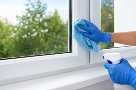 Curatare PVC si aluminiu