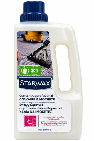Detergent profesional Covoare si mochete (pentru aspiratoare cu spalare) - Starwax, 1L